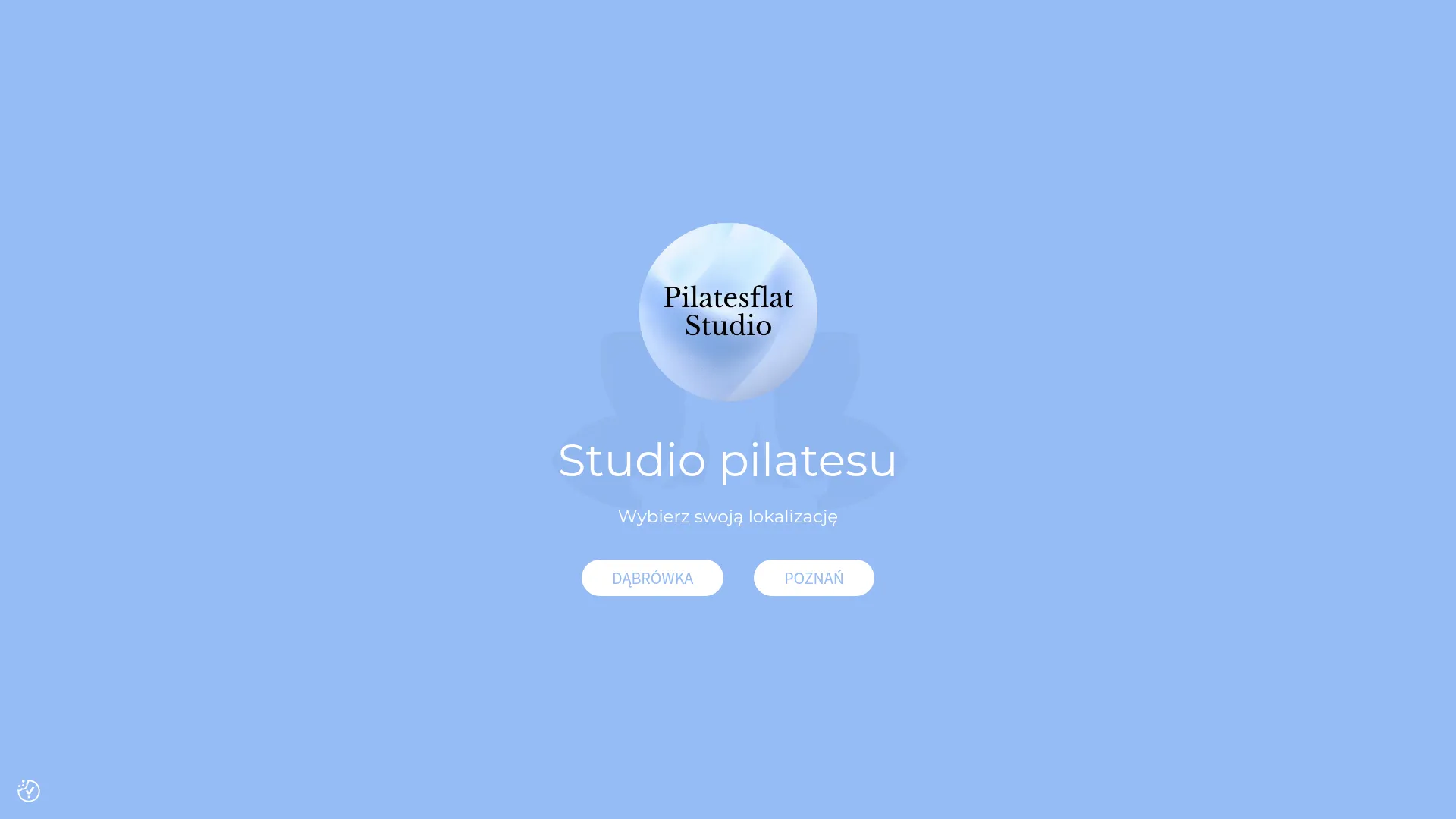 Business website screenshot